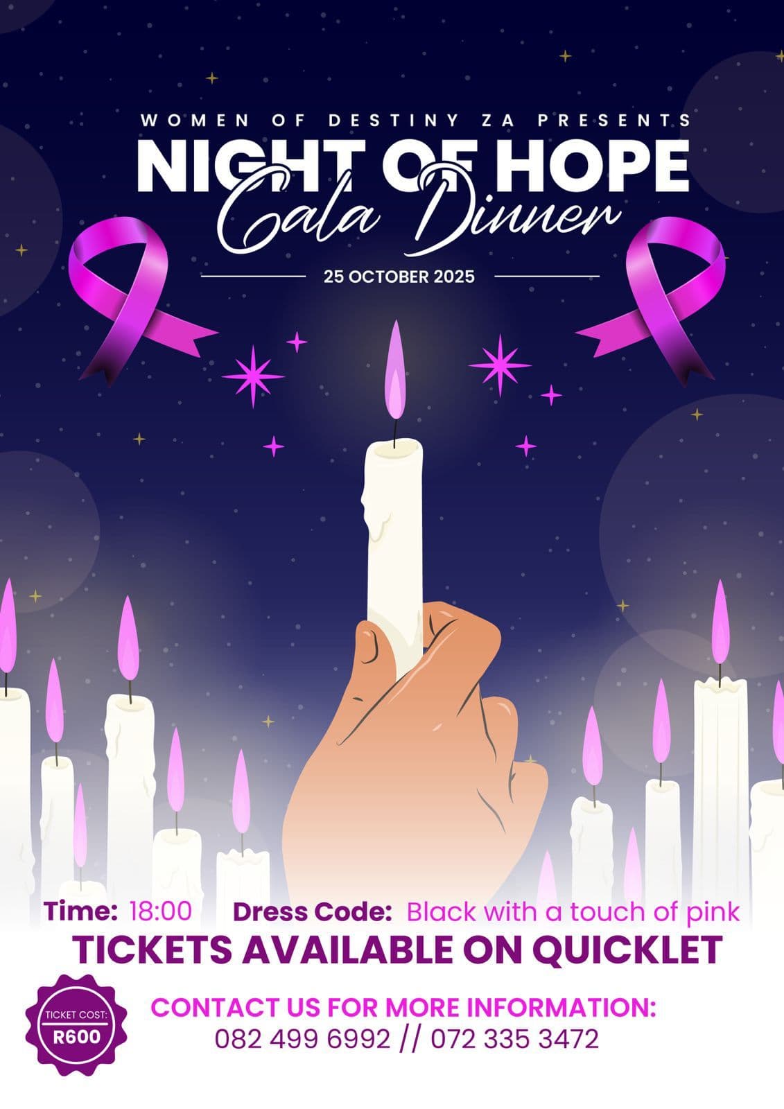 🎗 WODZA Cancer Awareness Gala Dinner 2025